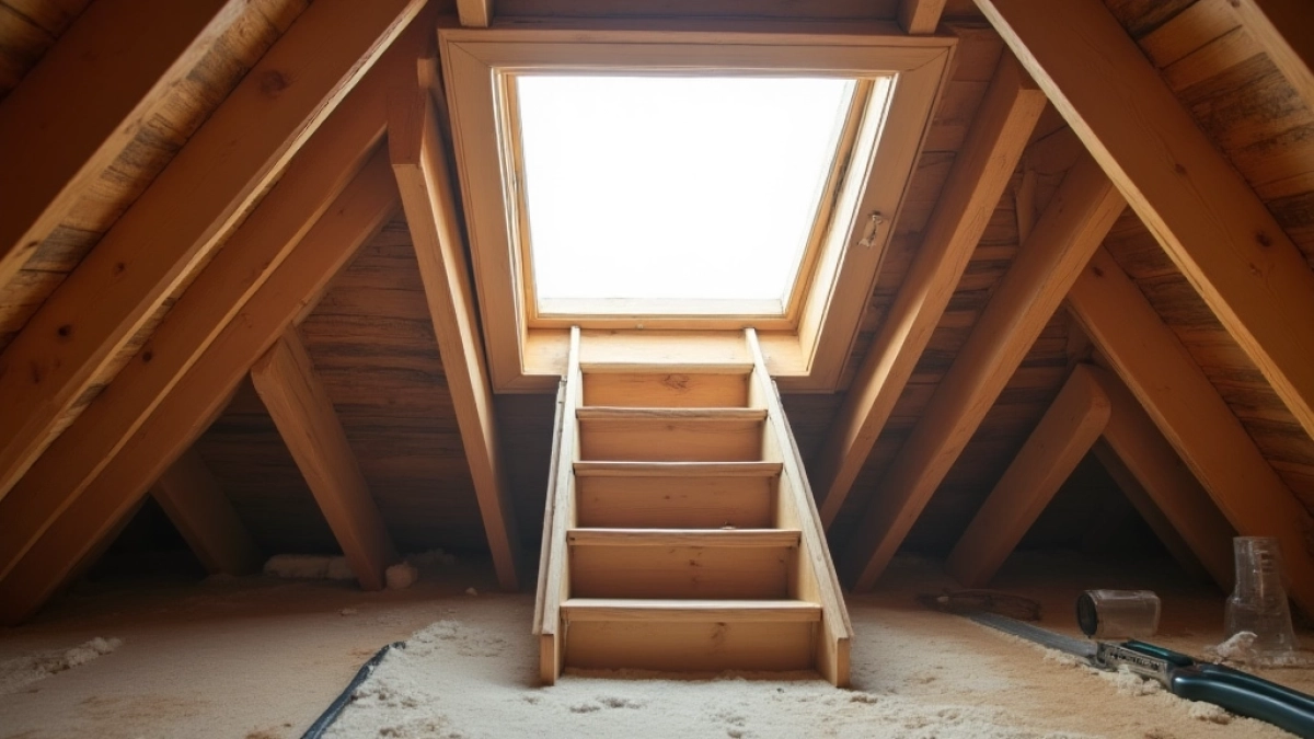 cena montażu wyłazu na strych