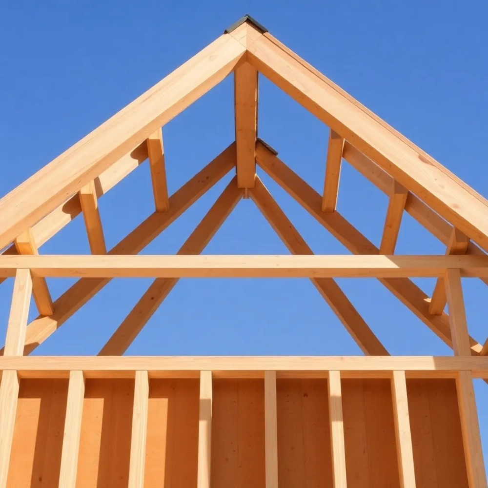 Co ile krokwie na dachu dwuspadowym