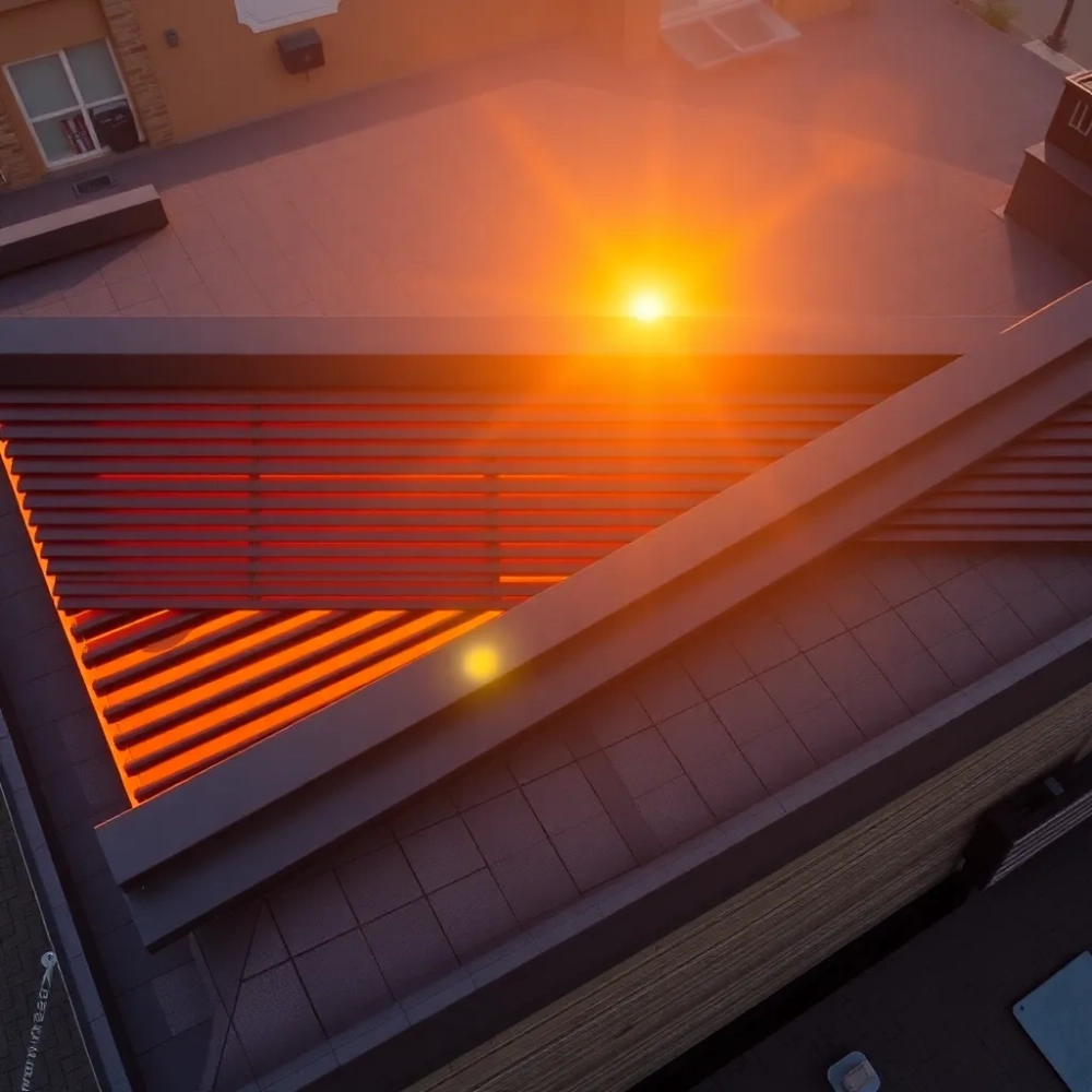 Dach lamelowy na wymiar