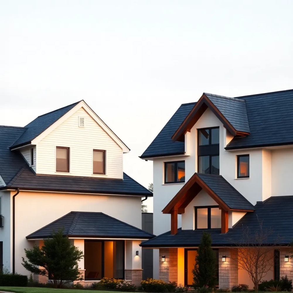 Dach wielospadowy a dwuspadowy