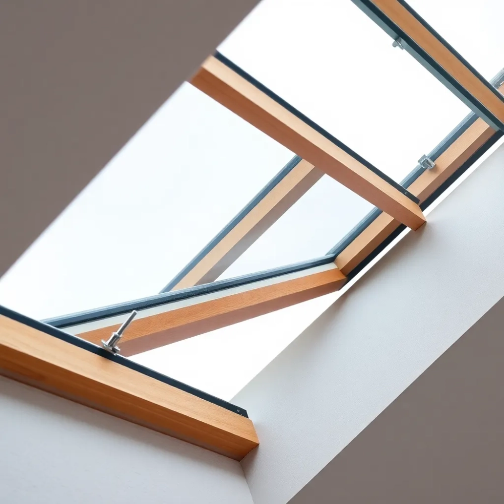 Demontaż skrzydła okna dachowego Roto