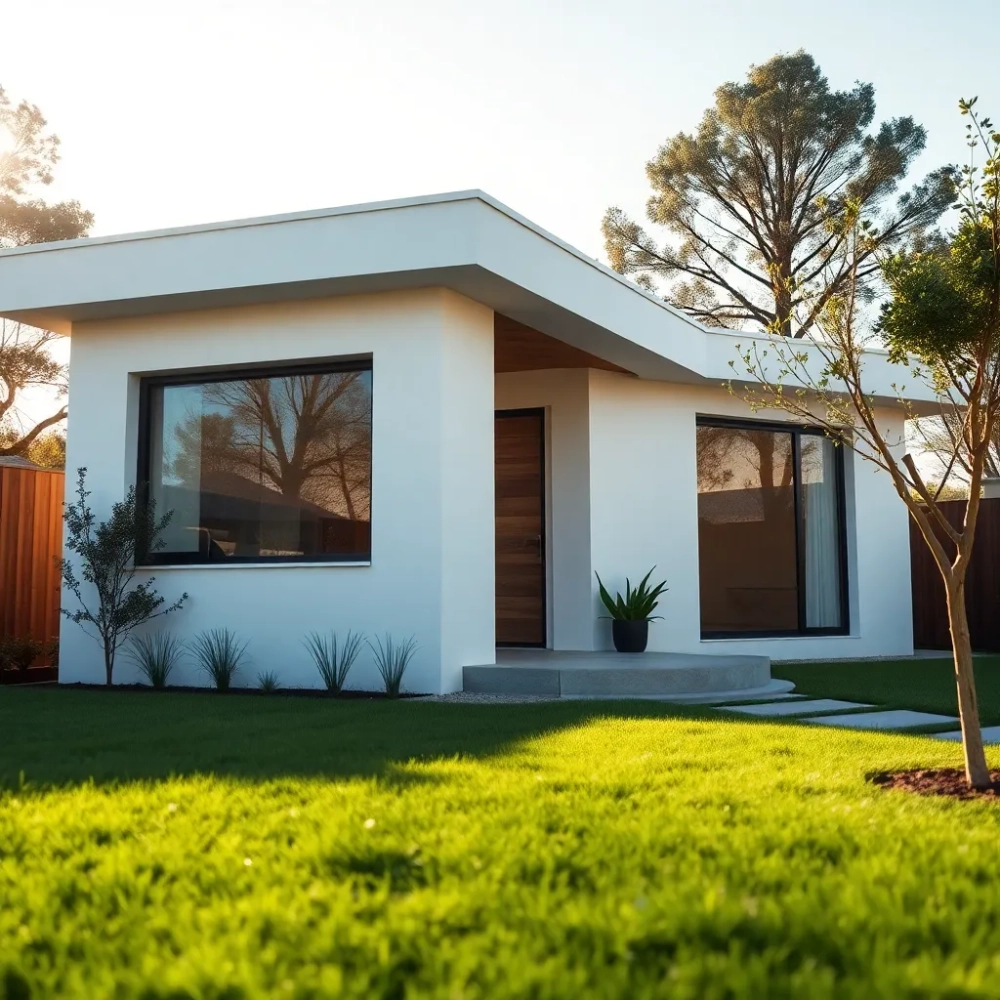 Dom parterowy z płaskim dachem do 100m2 cena