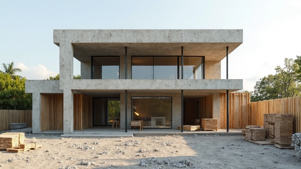 dom z płaskim dachem koszt budowy