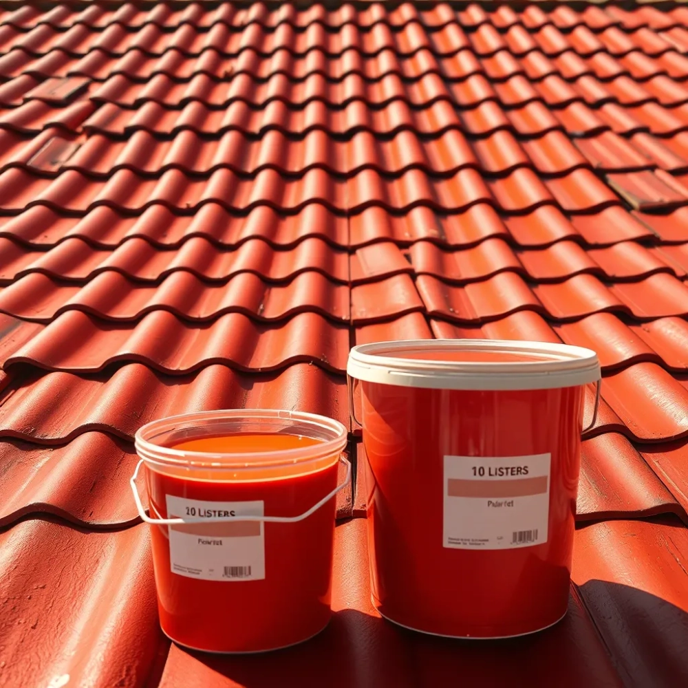 Ile farby na 100m2 dachu