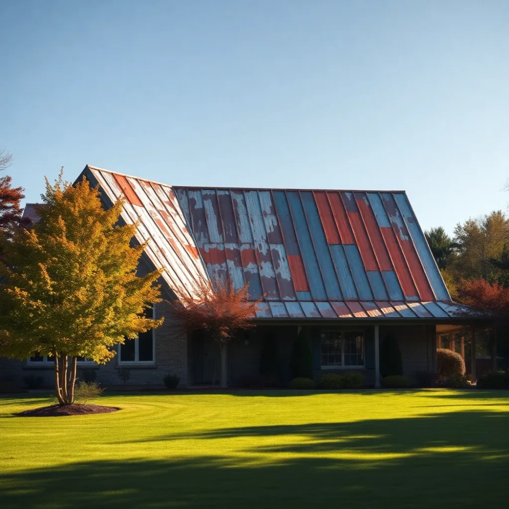 Ile kosztuje malowanie dachu z blachy