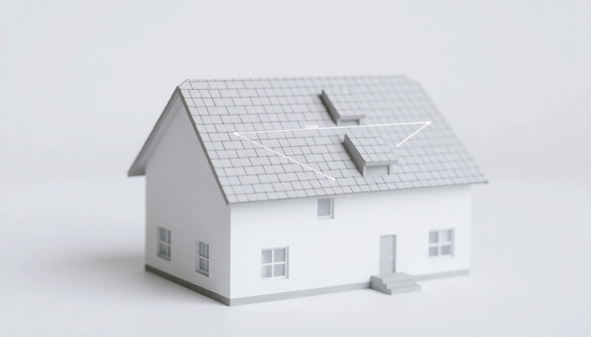 Jak obliczyć powierzchnię dachu czterospadowego