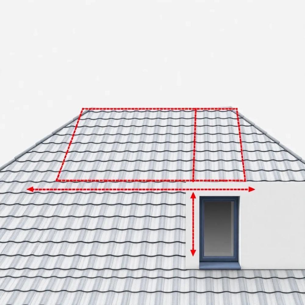 Jak obliczyć powierzchnię dachu dwuspadowego kalkulator
