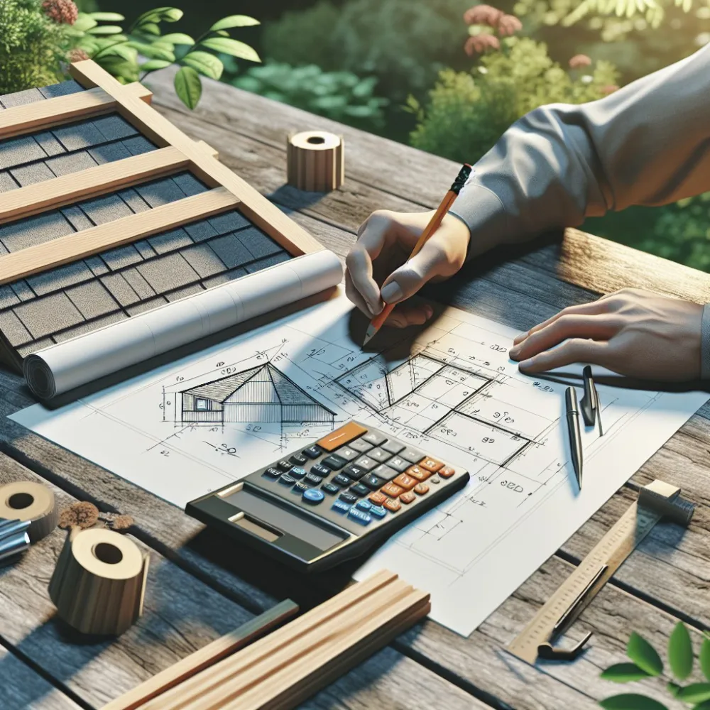 jak obliczyć powierzchnię dachu