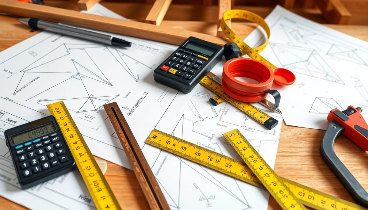 Jak obliczyć wiązary dachowe