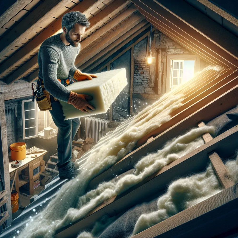 jak ocieplić dach na strychu