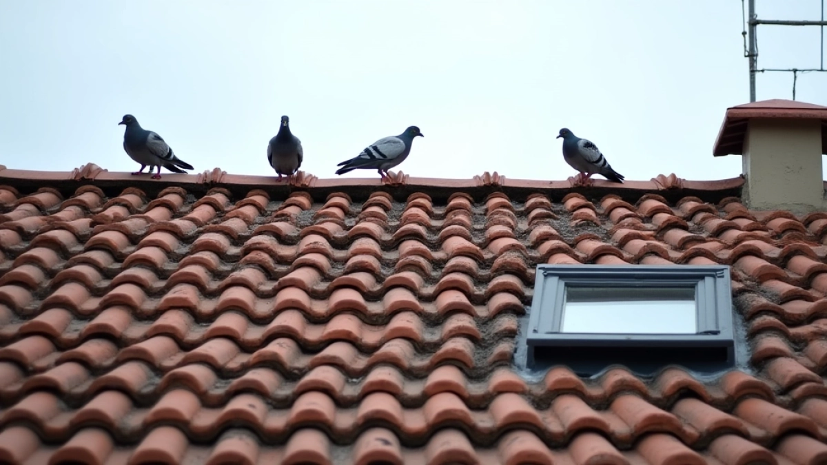 Jak odstraszyć gołębie z dachu