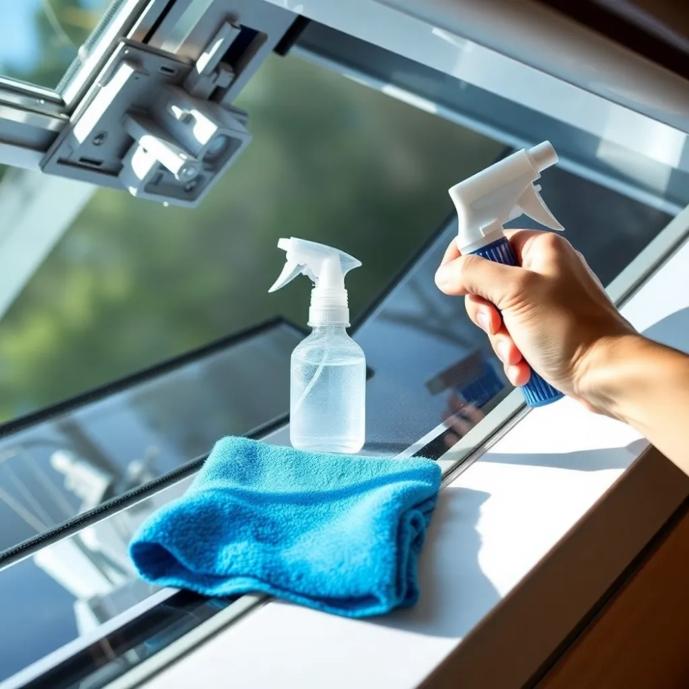 Jak umyć okno dachowe Roto