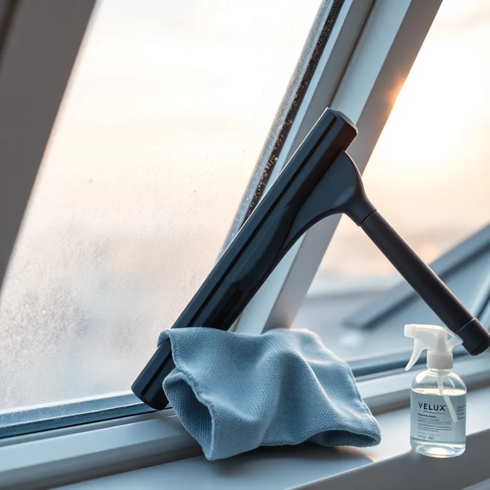 Jak umyć okno dachowe VELUX