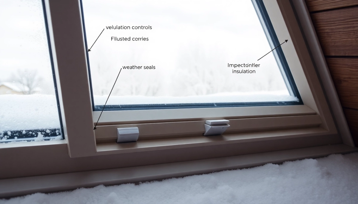 Jak wyregulować okno dachowe na zimę