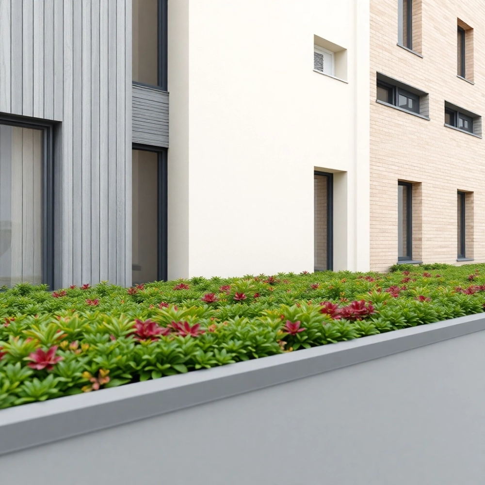 Jaka elewacja do zielonego dachu