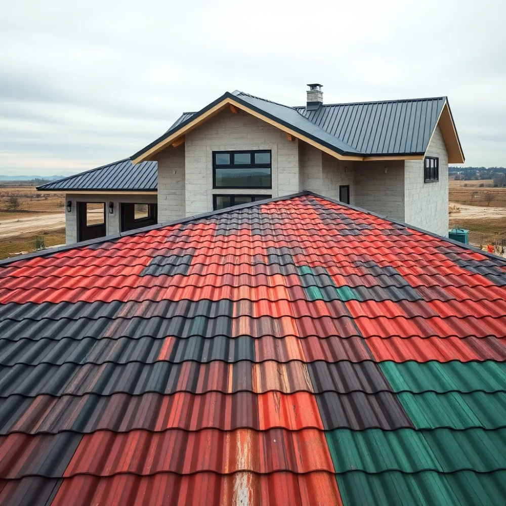 Jaki kolor blachy na dach