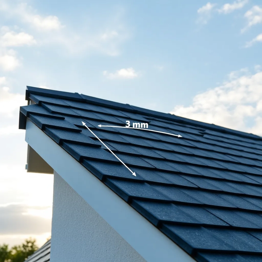 Jaki spadek dachu na 3 metrach