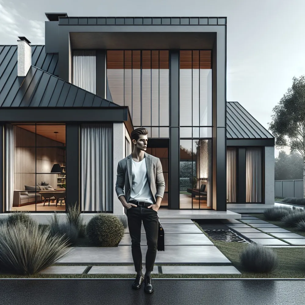 jakie okna do czarnego dachu