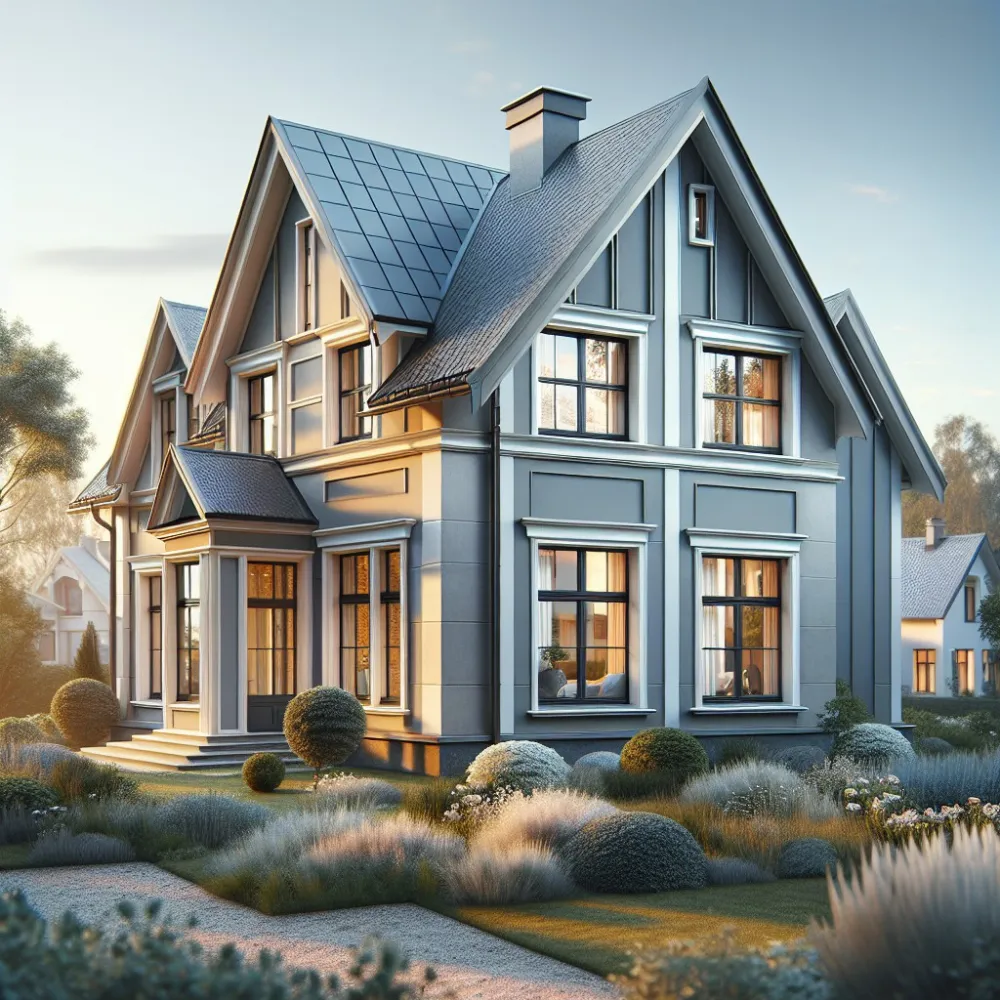 Jakie okna do szarego dachu