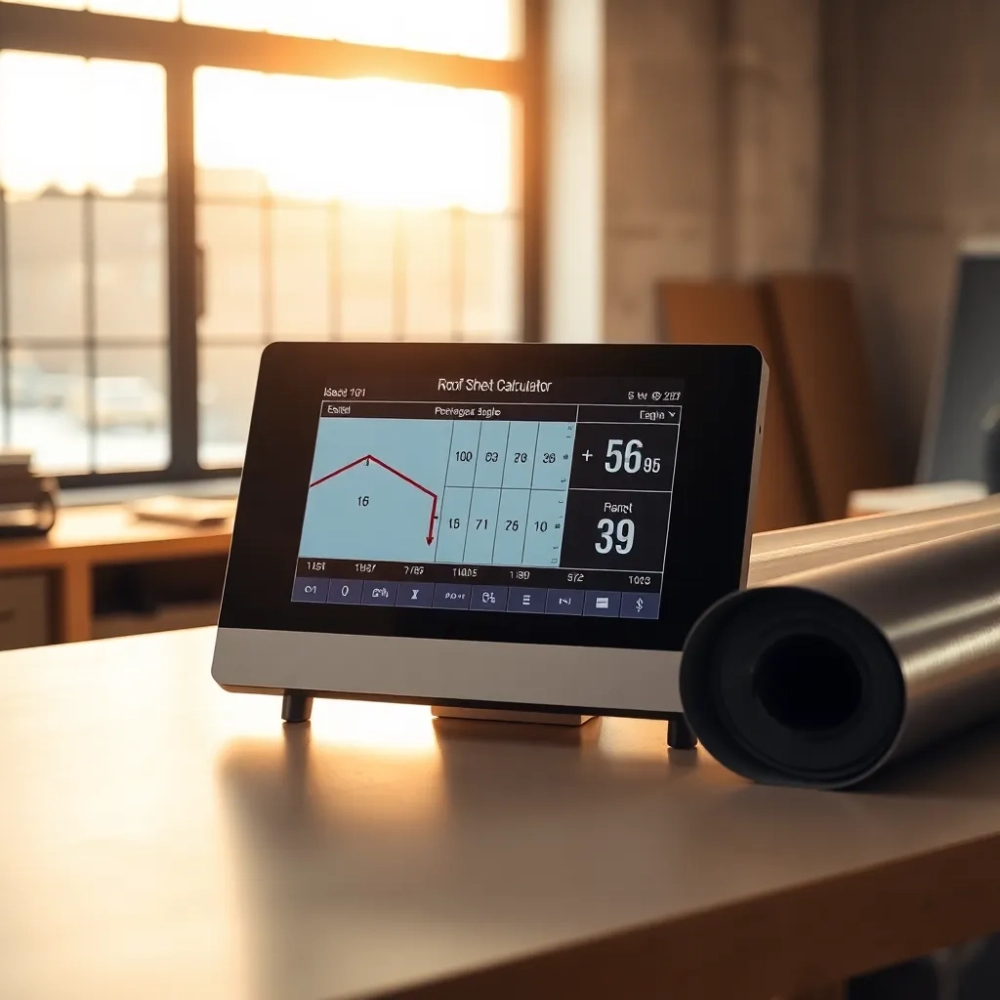 Kalkulator blachy na dach