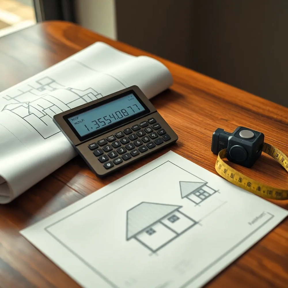 Kalkulator powierzchni dachu kopertowego