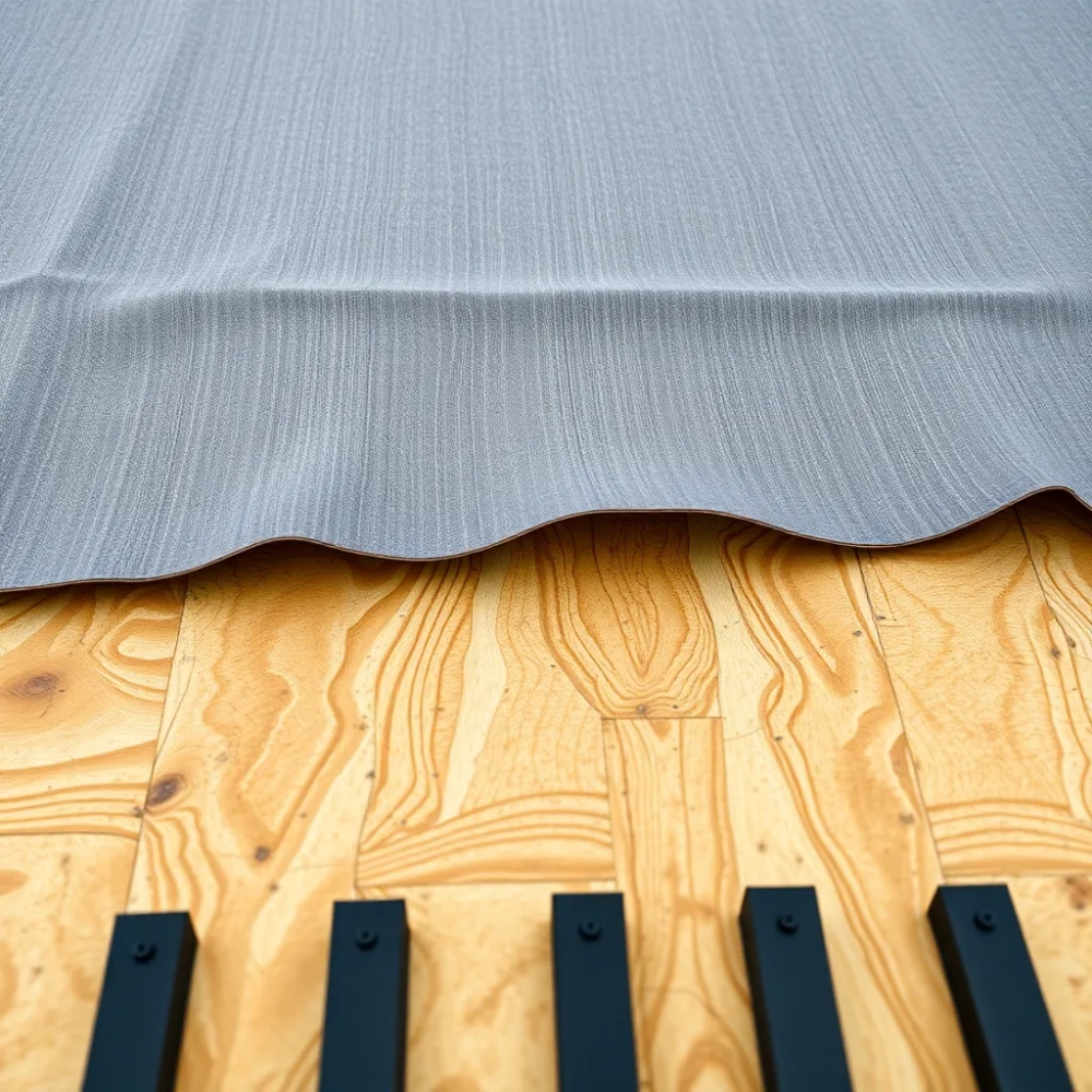 Membrana dachowa która stroną