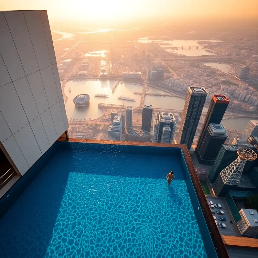 Najlepsze hotele z basenem na dachu