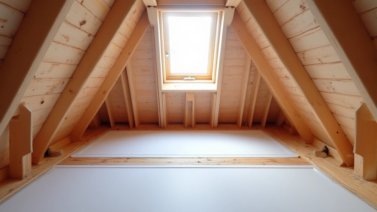 Ocieplenie dachu od wewnątrz styropianem