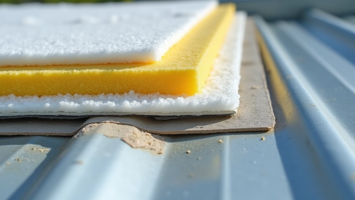 Ocieplenie dachu z blachy