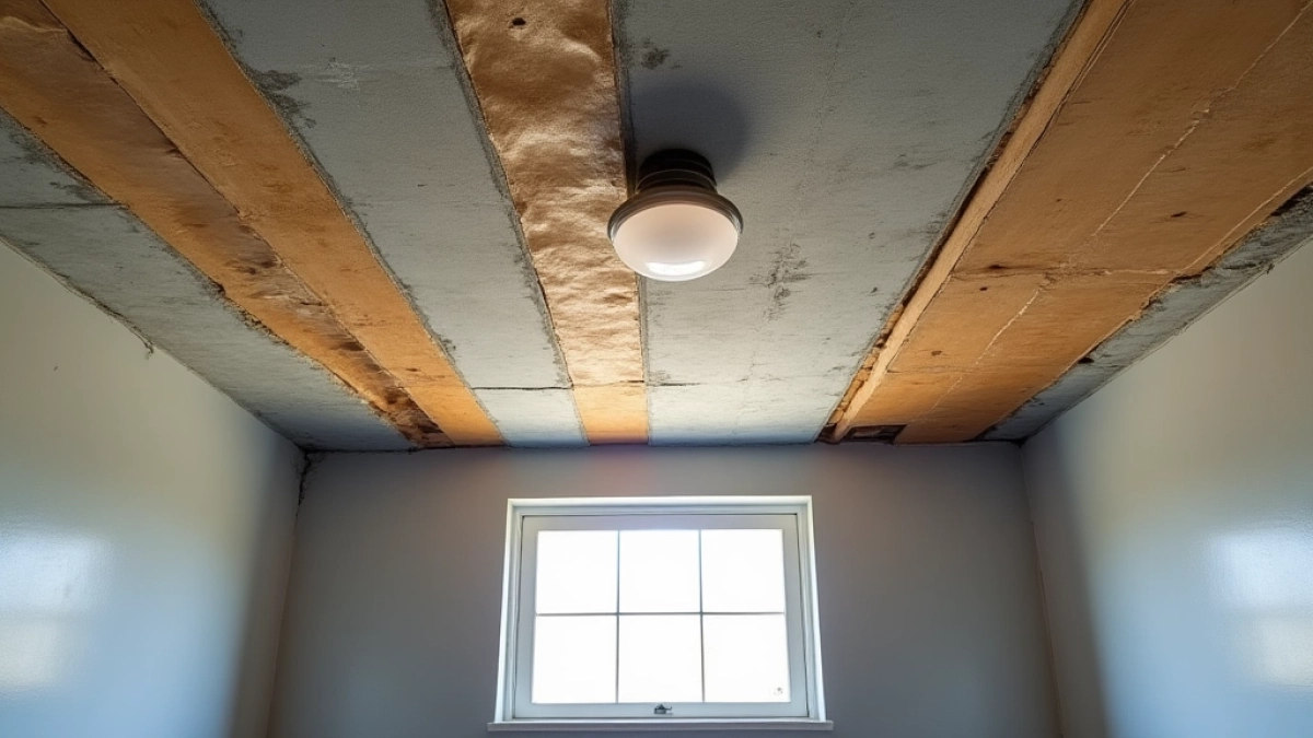 Ocieplenie stropodachu betonowego od wewnątrz