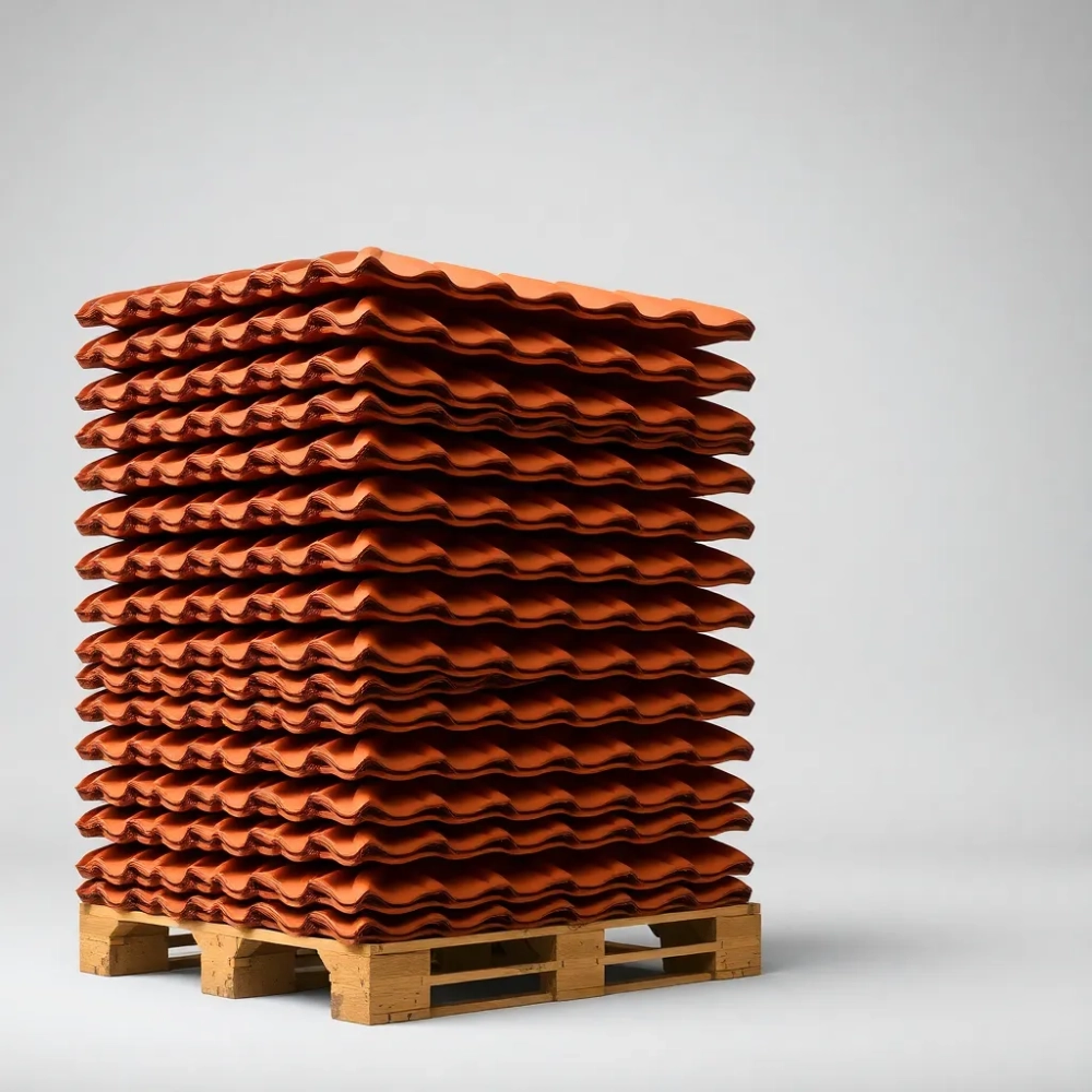 Paleta dachówki ile m2