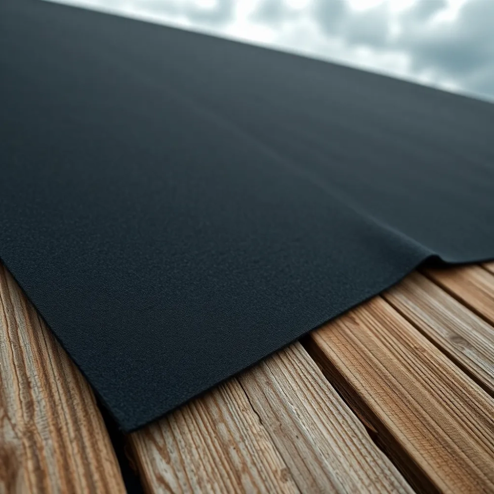 Papa na dach z desek