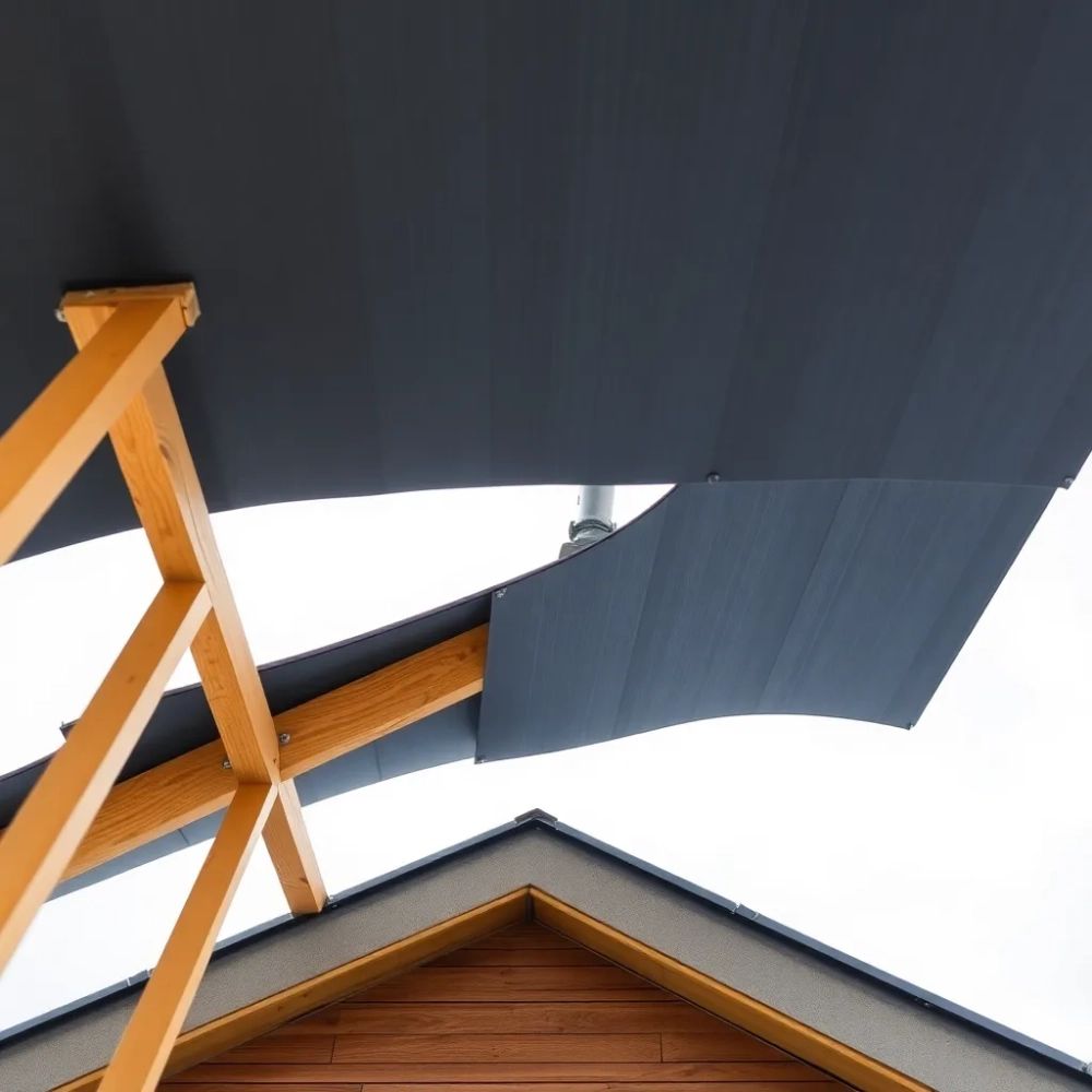 Płyty na dach zamiast desek