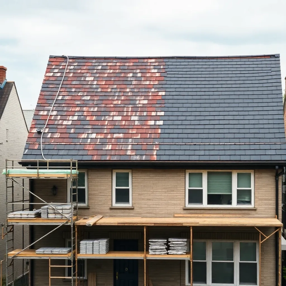 Remont dachu w domu dwurodzinnym