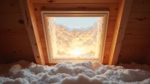 ciepły wyłaz na strych