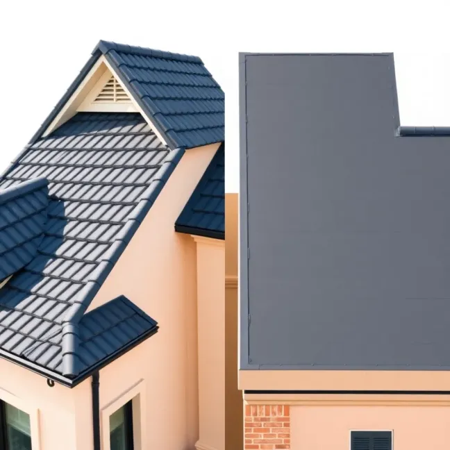 Co tańszy dach płaski czy spadzisty