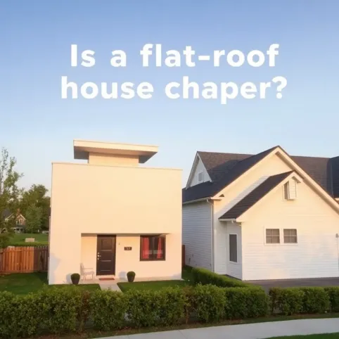 Czy dom z płaskim dachem jest tańszy