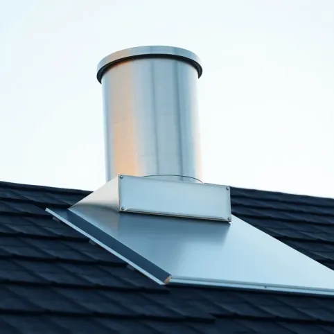 Czy trzeba ocieplać komin systemowy ponad dachem