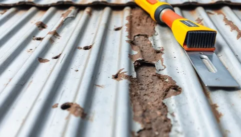 Czym zakleić dziury w blachodachówce