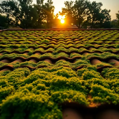 Czyszczenie dachu z mchu