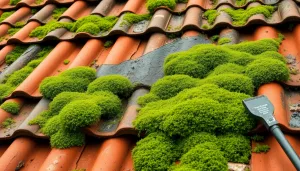 Czyszczenie dachu z mchu cena