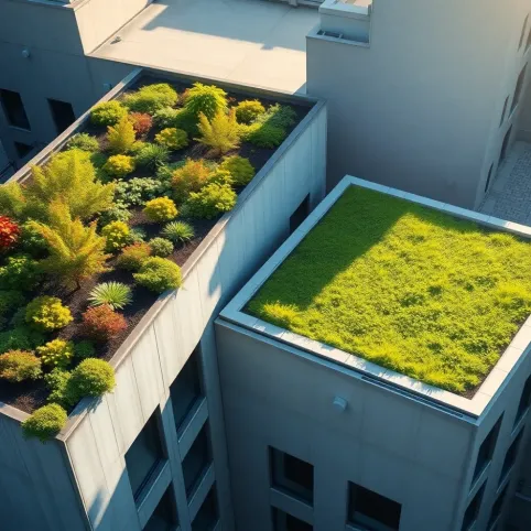 Dach zielony intensywny a ekstensywny