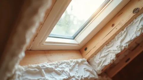 docieplenie okna dachowego