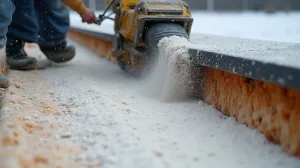 docieplenie stropodachu metodą wdmuchiwania granulatu