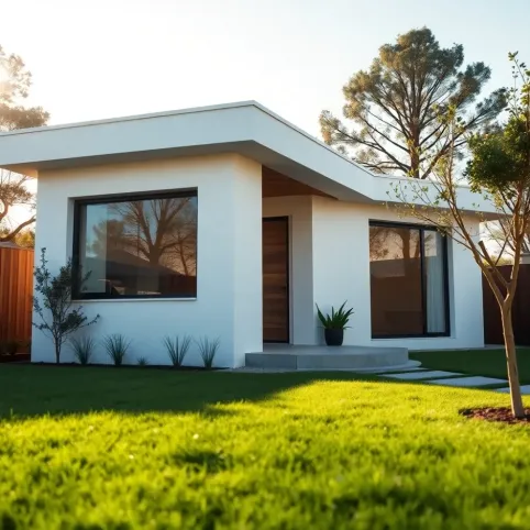 Dom parterowy z płaskim dachem do 100m2 cena