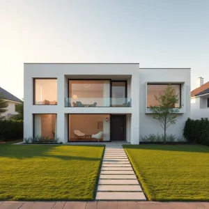 Dom parterowy z płaskim dachem do 120m2