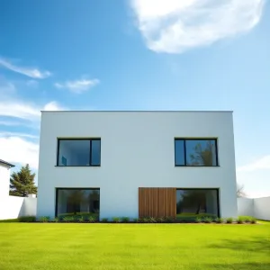 Dom piętrowy z płaskim dachem do 100m2