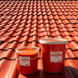 Ile farby na 100m2 dachu