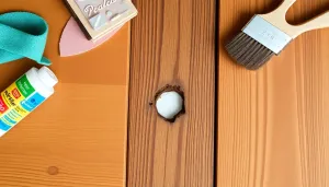 Jak naprawić dziurę w schodach drewnianych