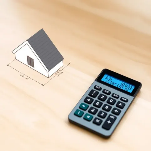 Jak obliczyć kąt dachu kalkulator